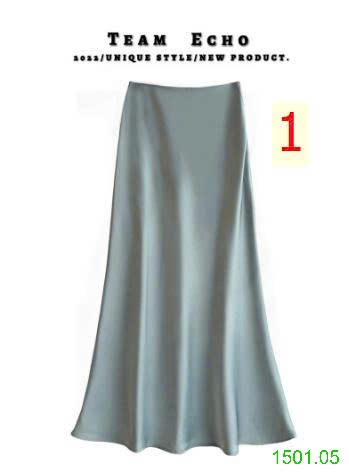 26HA1501.05 - CHÂN VÁY LỤA SATIN