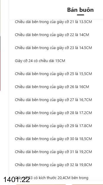 26HA1401.22 - GIÀY CÔNG CHÚA ELSA BÉ GÁI