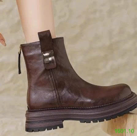 26HA1601.10 - BOOT MARTIN ĐẾ DÀY LÓT LÔNG ẤM CHO NỮ