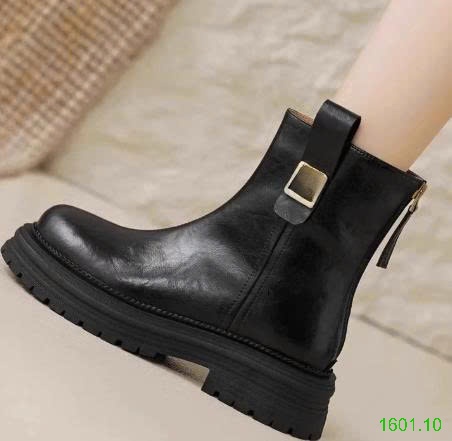 26HA1601.10 - BOOT MARTIN ĐẾ DÀY LÓT LÔNG ẤM CHO NỮ