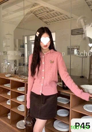 26HA1601.24 - ÁO LEN NỮ TRÙM ĐẦU THÊU HÌNH CÚN