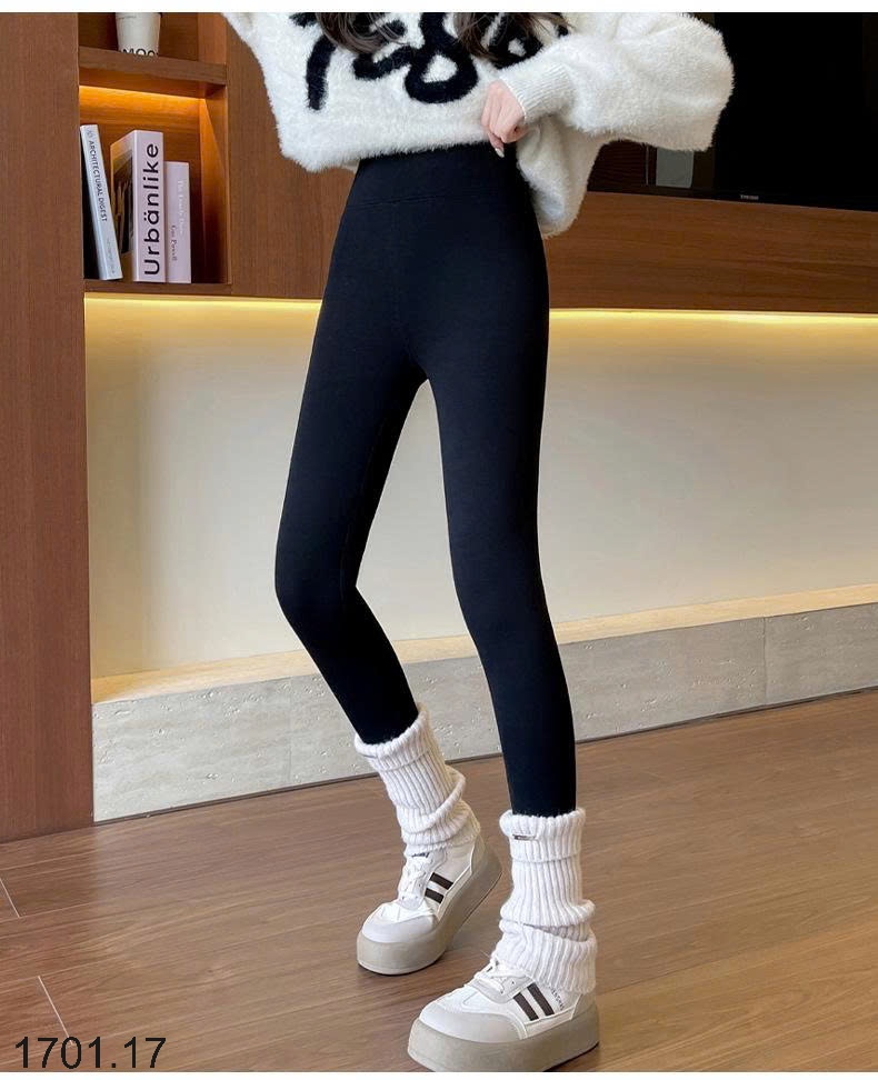 26HA1701.17 - QUẦN LEGGING LÓT LÔNG CẠP CAO CHO NỮ