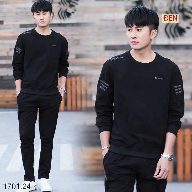 26HA1701.24 - BỘ NỈ THỂ THAO NAM