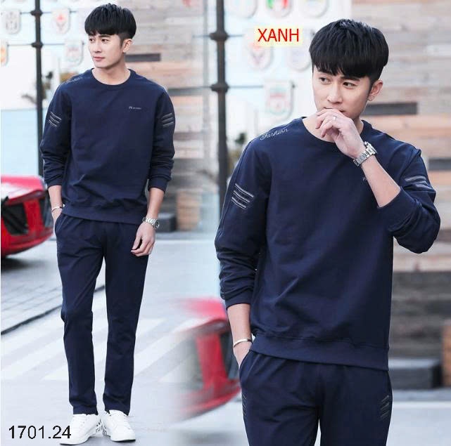 26HA1701.24 - BỘ NỈ THỂ THAO NAM