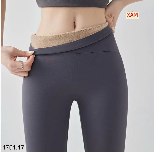 26HA1701.17 - QUẦN LEGGING LÓT LÔNG CẠP CAO CHO NỮ