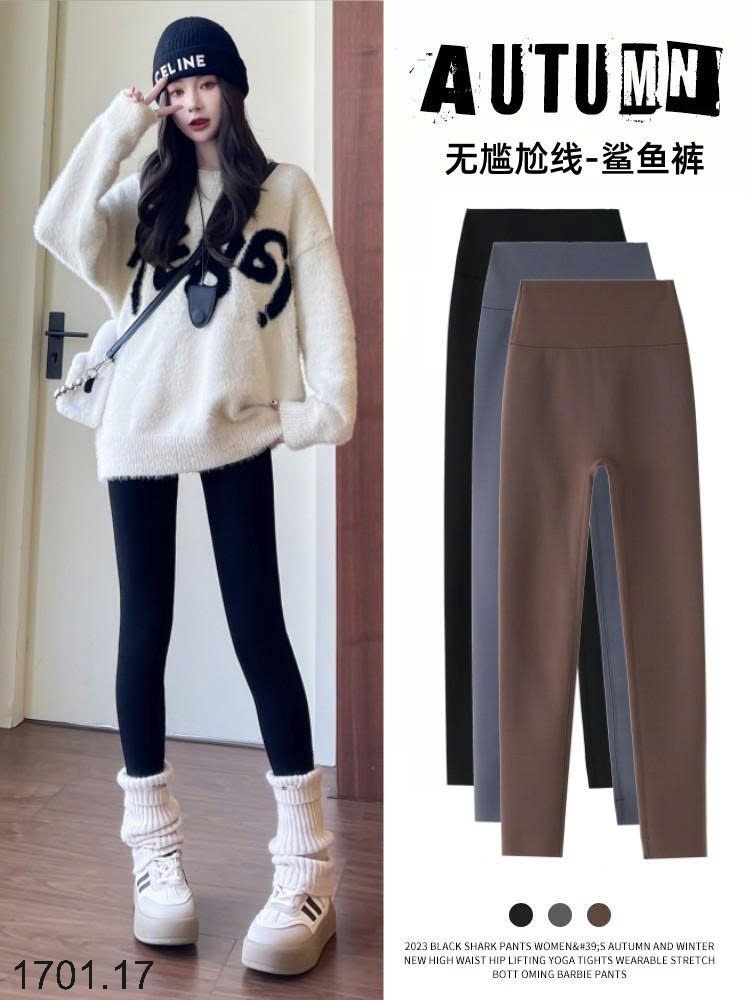 26HA1701.17 - QUẦN LEGGING LÓT LÔNG CẠP CAO CHO NỮ