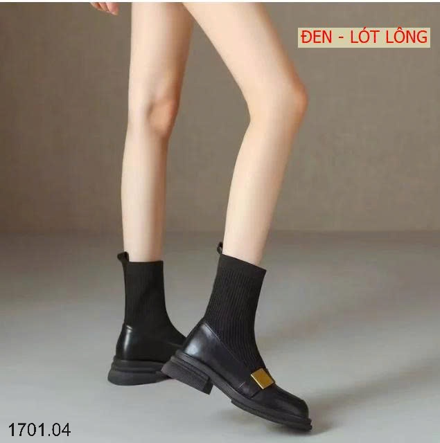 26HA1701.04 - GIÀY BỐT CỔ LEN