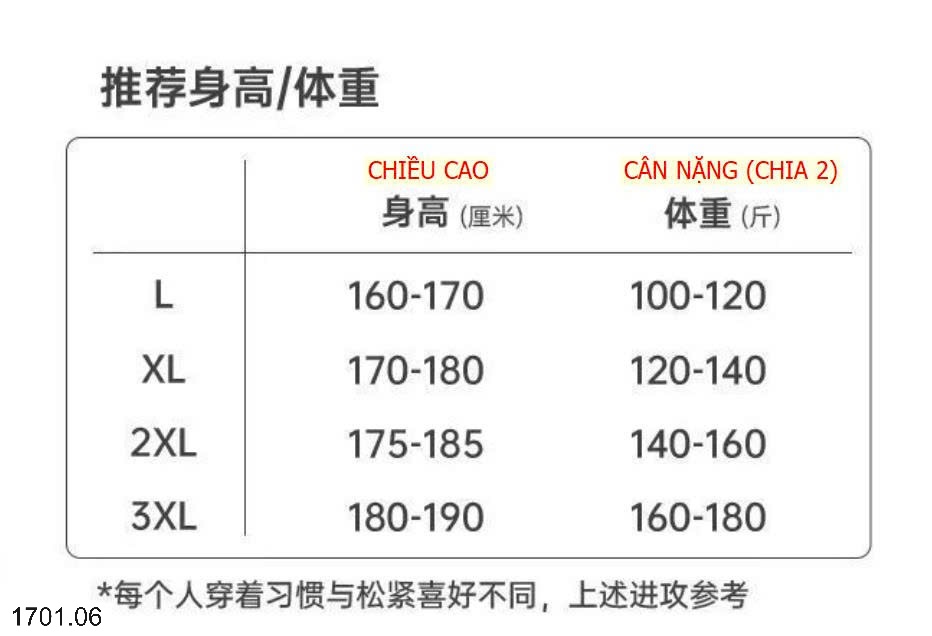 26HA1701.06 - BỘ GIỮ NHIỆT CHO NAM