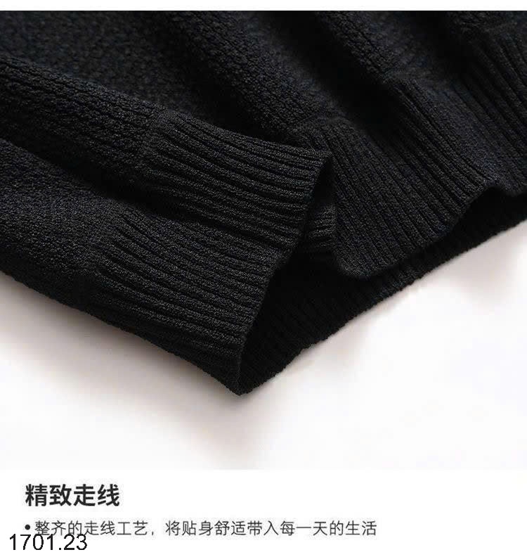 26HA1701.23 - ÁO LEN NAM CỔ TRÒN LÓT LÔNG SNOWFLYING