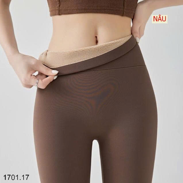 26HA1701.17 - QUẦN LEGGING LÓT LÔNG CẠP CAO CHO NỮ
