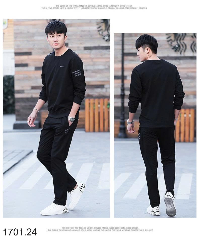 26HA1701.24 - BỘ NỈ THỂ THAO NAM