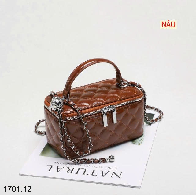 26HA1701.12 - TÚI XÁCH HỘP KIỂU DÁNG CHANEL