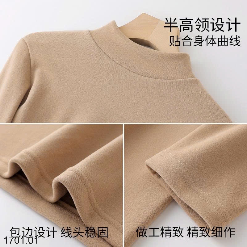 26HA1701.01 - ÁO NỈ CỔ LỌ GIỮ NHIỆT CHO NỮ