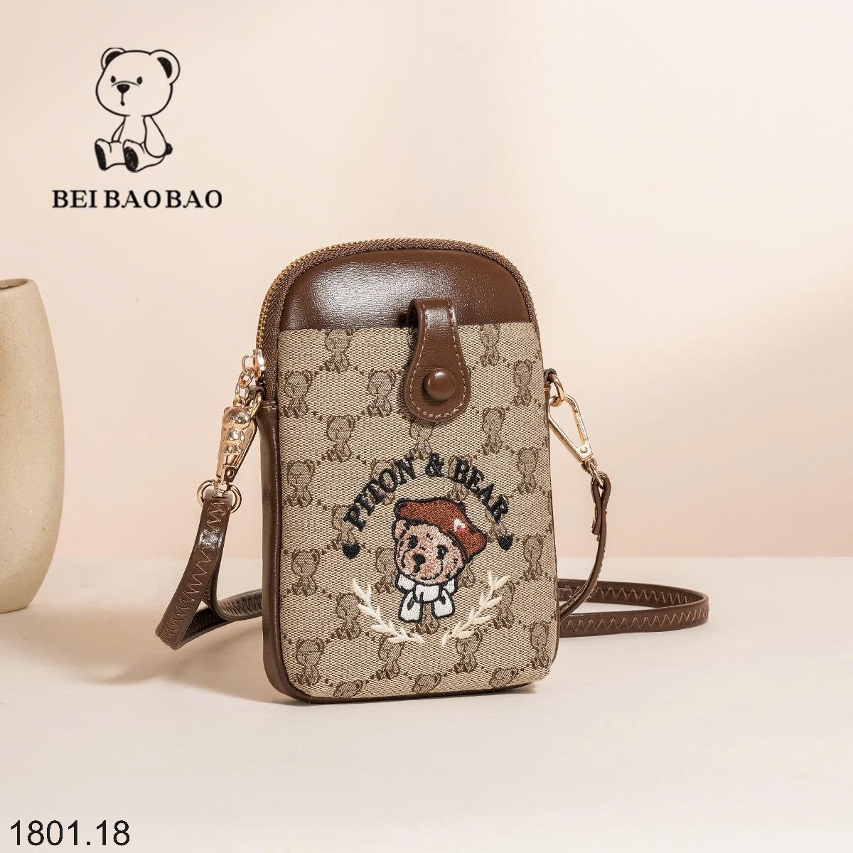 26HA1801.18 - TÚI MINI ĐEO CHÉO ĐỰNG ĐIỆN THOẠI BAOBAO