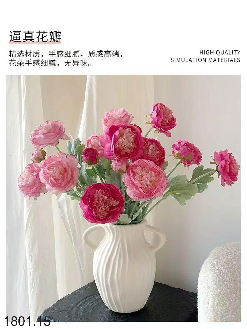 26HA1801.15 - SET 5 CÀNH HOA MAO LƯƠNG MIX MÀU
