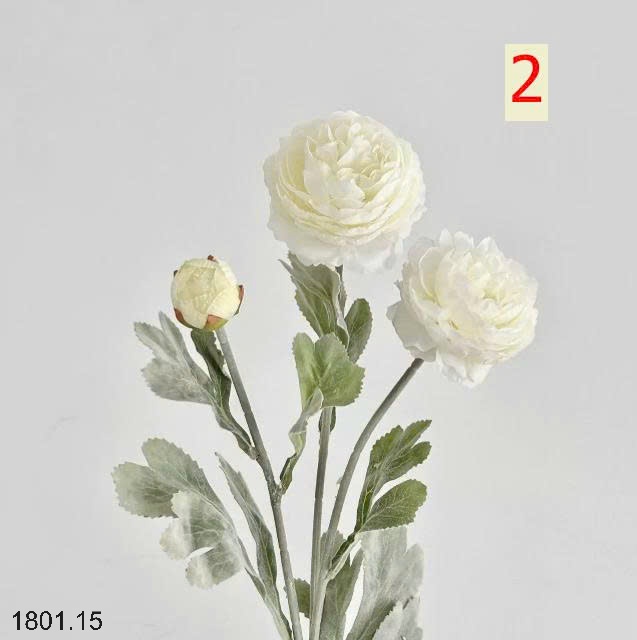 26HA1801.15 - SET 5 CÀNH HOA MAO LƯƠNG MIX MÀU