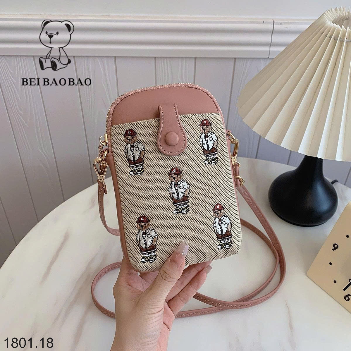 26HA1801.18 - TÚI MINI ĐEO CHÉO ĐỰNG ĐIỆN THOẠI BAOBAO