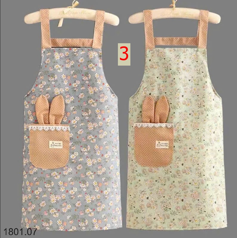 26HA1801.07 - SET 2 TẠP DỀ HOA VÀO BẾP