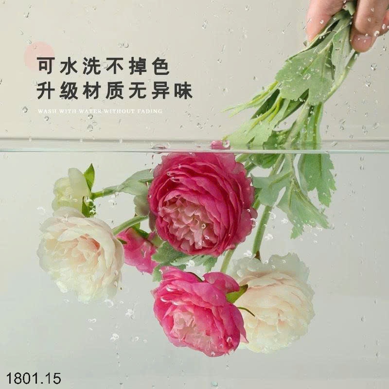 26HA1801.15 - SET 5 CÀNH HOA MAO LƯƠNG MIX MÀU
