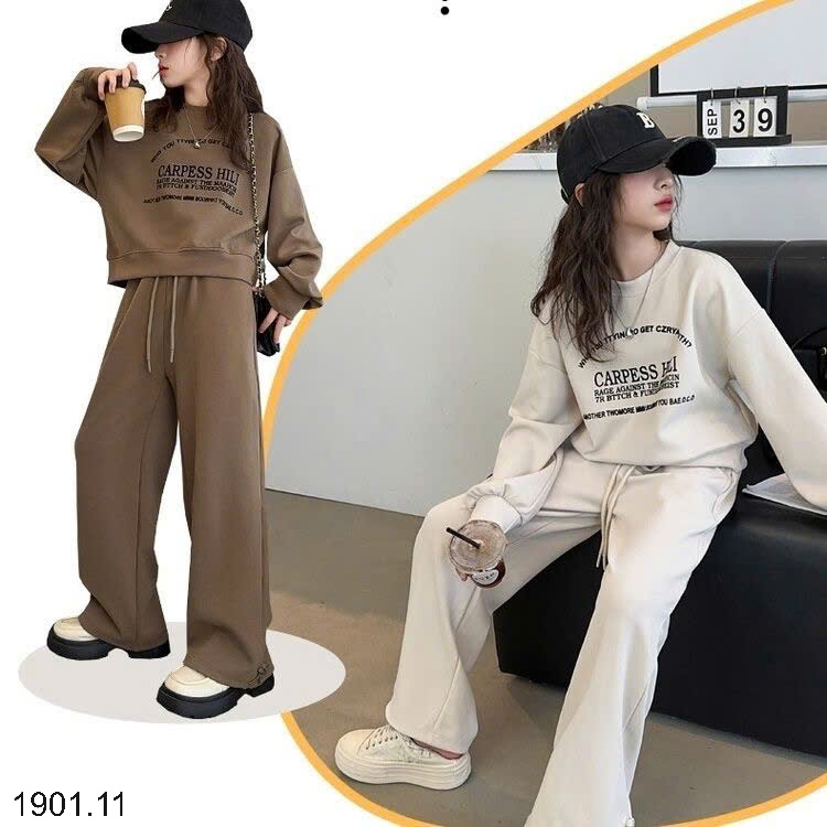 26HA1901.11 - BỘ NỈ SIZE ĐẠI BÉ GÁI