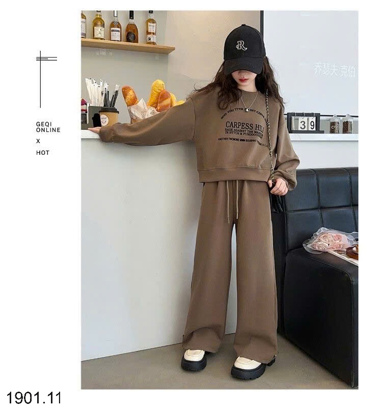 26HA1901.11 - BỘ NỈ SIZE ĐẠI BÉ GÁI