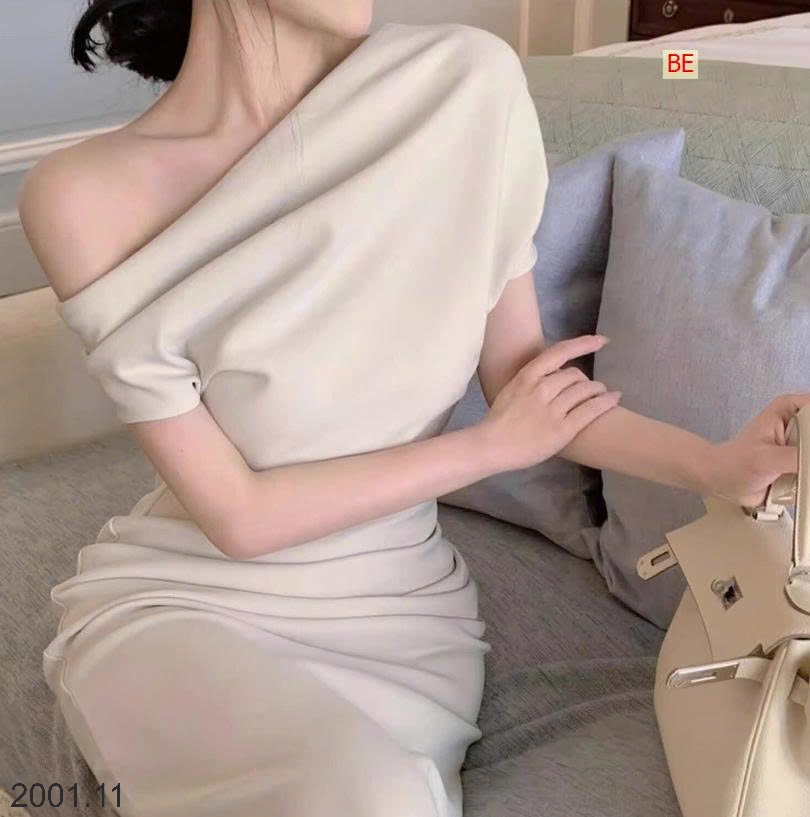 26HA2001.11 - ĐẦM TRỄ VAI SIÊU XINH