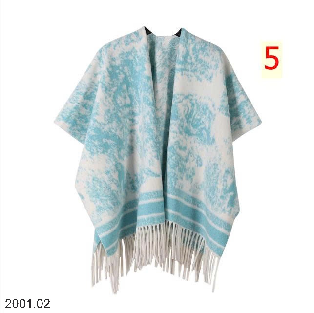 26HA2001.02 - KHĂN CHOÀNG KIỂU TRANH THỦY MẶC