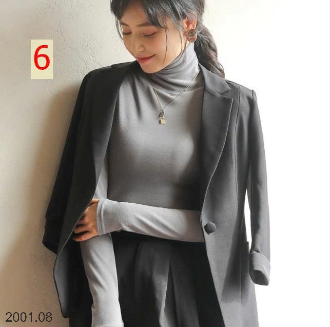 26HA2001.08 - ÁO GIỮ NHIỆT NHUNG ĐỨC CAO CỔ