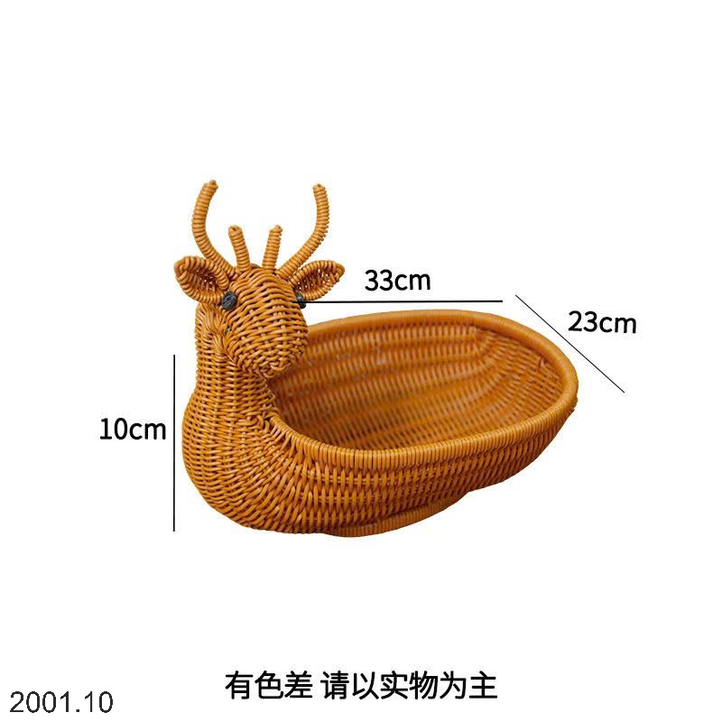 26HA2001.10 - GIỎ ĐỰNG TRÁI CÂY HÌNH HƯU
