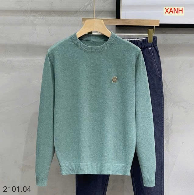 26HA2101.04 - ÁO LEN NAM CỔ TRÒN