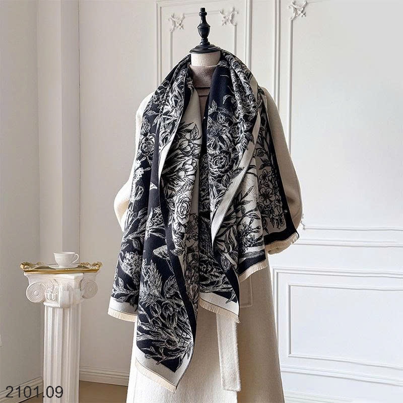 26HA2101.09 - KHĂN CHOÀNG CỔ CAO CẤP KIỂU PHÁP