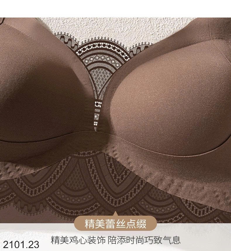 26HA2101.23 - ÁO BRA KHÔNG GỌNG NÂNG NGỰC PHỐI REN