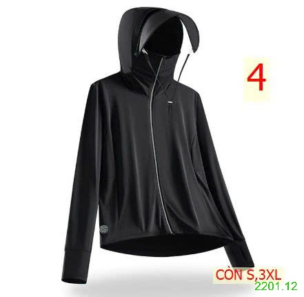 26HA2201.12 - ÁO CHỐNG NẮNG LỤA BĂNG NAM NỮ