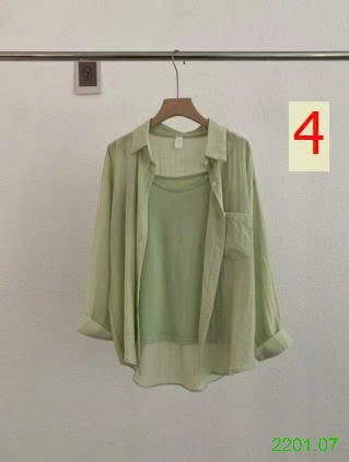 26HA2201.07 - SET 2 CHI TIẾT SƠ MI KÈM ÁO 2 DÂY