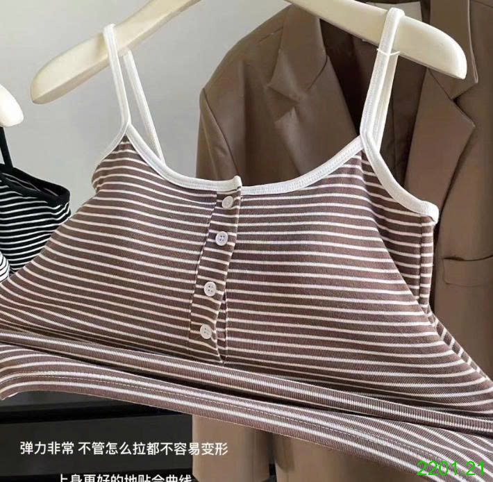 26HA2201.21 - ÁO 2 DÂY KÈM ĐỆM NGỰC