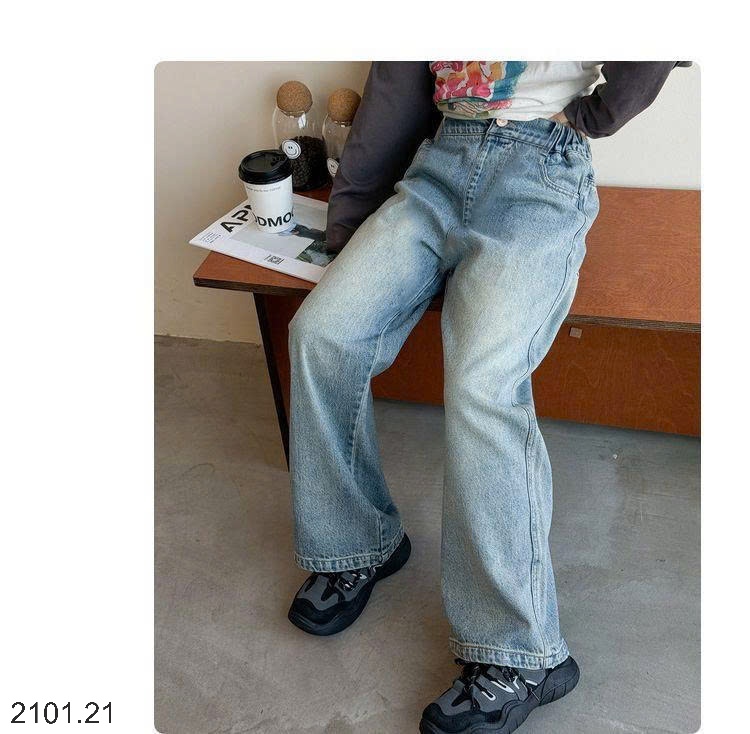 26HA2101.21 - QUẦN JEAN BÉ GÁI SIZE ĐẠI
