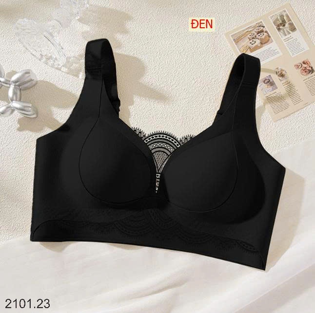 26HA2101.23 - ÁO BRA KHÔNG GỌNG NÂNG NGỰC PHỐI REN