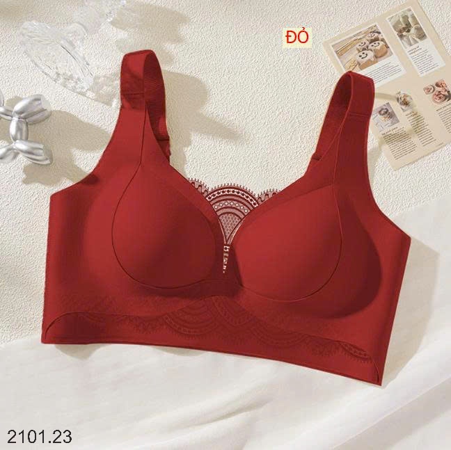 26HA2101.23 - ÁO BRA KHÔNG GỌNG NÂNG NGỰC PHỐI REN