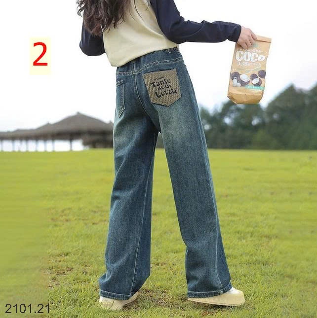 26HA2101.21 - QUẦN JEAN BÉ GÁI SIZE ĐẠI