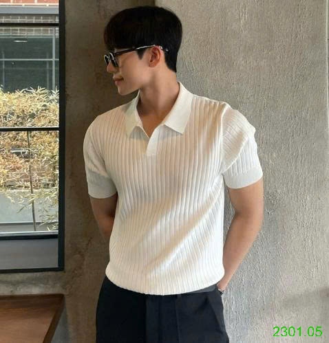 26HA2301.05 - ÁO POLO DỆT KIM NGẮN TAY NAM