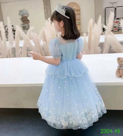 26HA2301.18 - ĐẦM CÔNG CHÚA ELSA CHO BÉ YÊU
