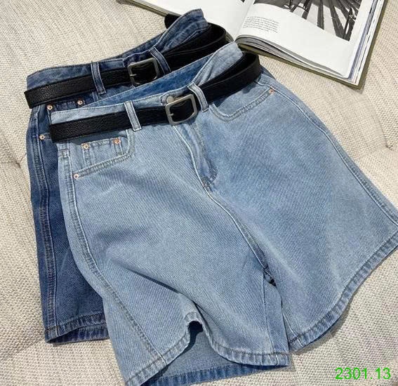 26HA2301.13 - SHORT JEAN HAI MÀU CHO NỮ