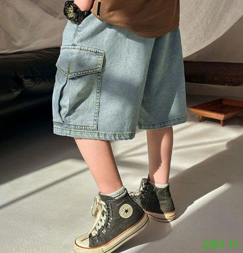 26HA2301.11 - QUẦN SHORT JEAN BÉ TRAI