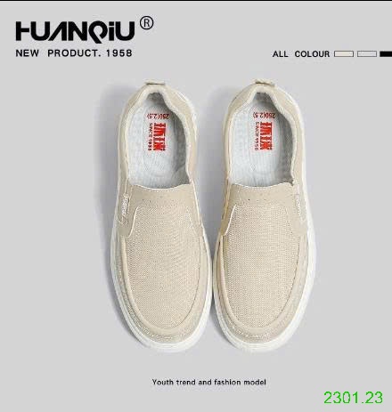 26HA2301.23 - GIÀY VẢI NỘI ĐỊA CHO NAM