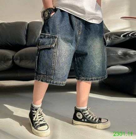 26HA2301.11 - QUẦN SHORT JEAN BÉ TRAI