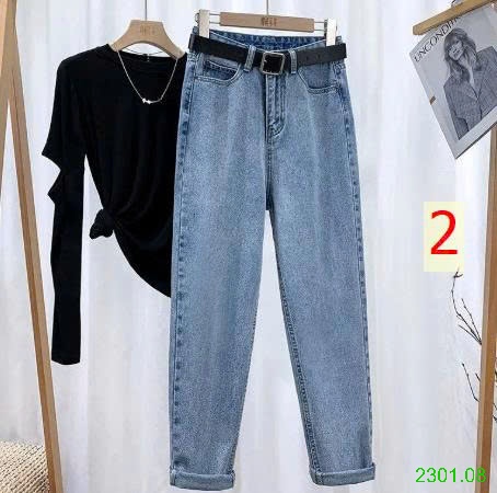 26HA2301.08 - QUẦN JEAN TÔN DÁNG