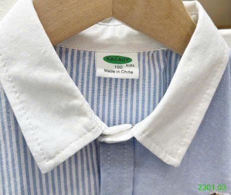 26HA2301.03 - ÁO SƠ MI CỘC TAY HÌNH GẤU KACADY