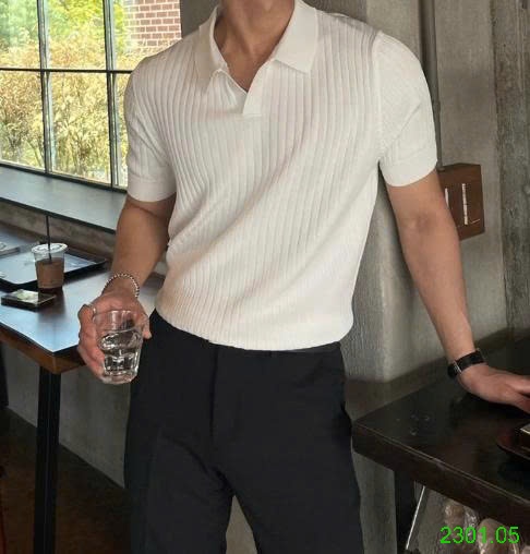 26HA2301.05 - ÁO POLO DỆT KIM NGẮN TAY NAM