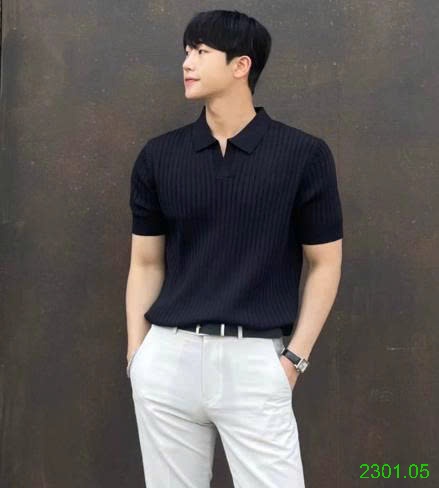 26HA2301.05 - ÁO POLO DỆT KIM NGẮN TAY NAM
