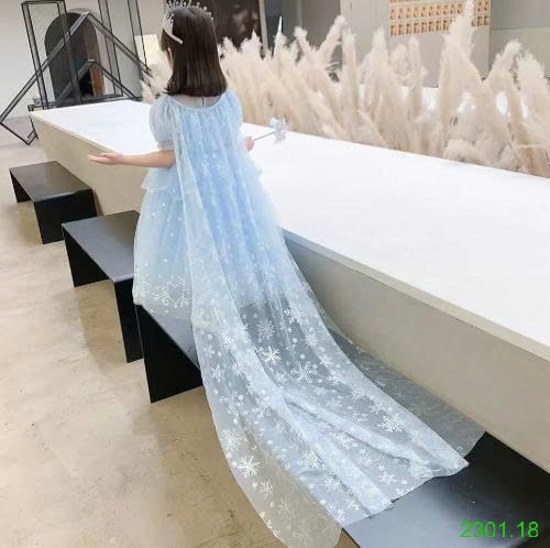 26HA2301.18 - ĐẦM CÔNG CHÚA ELSA CHO BÉ YÊU